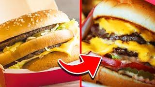 10 Fast Food Hamburgers Ranked From WORST to BEST