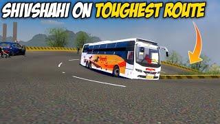 Shivshahi Volvo Bus On Toughest Route - Euro Truck Simulator 2