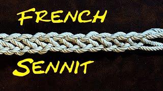 How to Tie a 6 Strand French Sennit Brion Toss Version