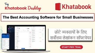 How to Easily Record Daily Business Transactions  Easy Business Reports  CashBook by Khata Book