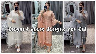 Eid dress designing ideas  semi formal dress designs for Eid by Ayesha Rajpoot