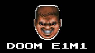 Doom E1M1 Level Music 8 Bit Raxlen Slice Chiptune Remix