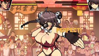 Waifu Fighter 2nd Opponent Fake Chun Li Hentai Game - Flawless Fight Clothing Damage