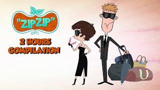 Mr. & Mrs. Livingstone  Zip Zip  2 hours COMPILATION Season 2  Cartoon for kids