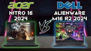 Nitro 16 Intel 2024 vs Alienware M16 R2 2024  Must Have Gaming Laptop 2024 Tech Compare