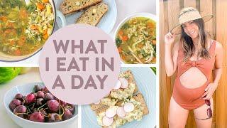 WHAT I EAT IN A DAY WHILE PREGNANT  Second Trimester