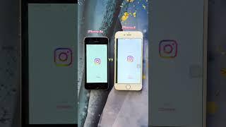 Comparison iPhone 6 vs iPhone 5s Open iGinstagram  #shorts