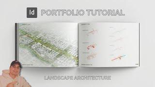 How To Create A Landscape Architecture Portfolio - Adobe InDesign Tutorial