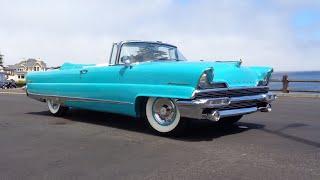 1956 Lincoln Premiere Convertible in Taos Turquoise & Ride on My Car Story with Lou Costabile