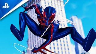 NEW Realistic 2099 Spider-Man Suit + Cape Physics - Marvels Spider-Man