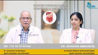 Gastric Problems Causes Symptoms & Treatments  Dr Bharani Immaneni  Apollo Hospitals Hyderabad