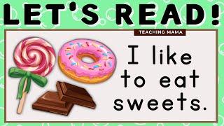 LETS READ  PRACTICE READING ENGLISH  SIMPLE SENTENCES FOR KIDS  LEARN TO READ  TEACHING MAMA