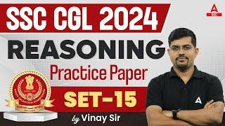 SSC CGL 2024  SSC CGL Reasoning Classes By Vinay Tiwari  SSC CGL Reasoning Practice Set #15