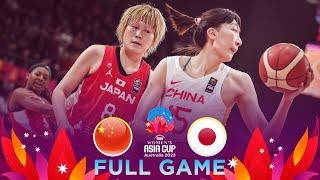 FINAL  China v Japan  Full Basketball Game  FIBA Womens Asia Cup Division A 2023