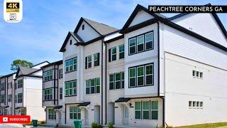 Must See Brand New Townhomes For sale in Peachtree Corners GA Less than $500K