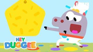 Look at Tinos Colourful Art    The Decorating Badge  Hey Duggee