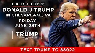 LIVE President Trump in Chesapeake #virginia