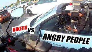 Stupid Angry People Vs Bikers 2022 - Bad Drivers Caught On GoPro