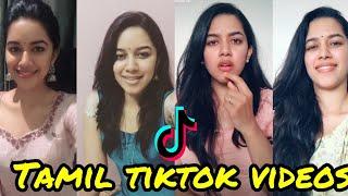 Tamil tiktok video  Mirnalini ravi tiktok collection  Trending new tiktok