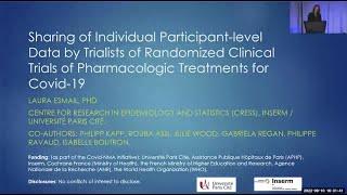 Sharing of Individual Participant-Level Data by Trialists of Trials of Treatments for COVID-19
