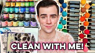 EXPOSING My Craft Room Organization SECRETS Clean With Me