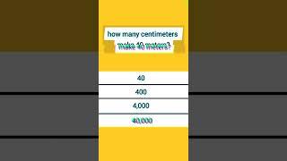 How to convert 1 m to 1 cm?  meters to centimeters #shortfeeds