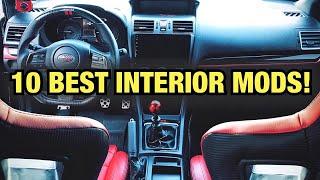 Top 10 Best INTERIOR MODS For A Subaru WRXSTI