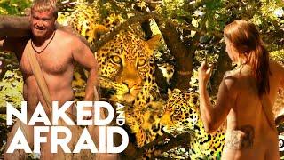 Surrounded By Leopards and Hyenas  Naked and Afraid