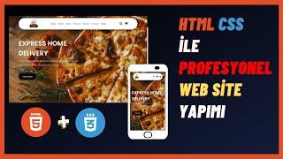 Html Css ile Çok Sayfalı Profesyonel Web Site Yapımı Full Responsive