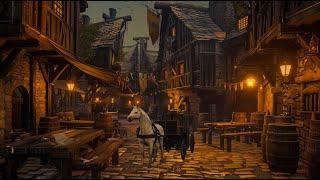 Enchanting Medieval Music – Celtic Village  Virtual Market  Pub tunes help relax to sleep