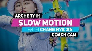 Archery in slow motion S01E05 BONUS Chang Hye Jin Coach Cam