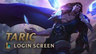 Taric the Shield of Valoran  Login Screen - League of Legends