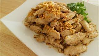 Garlic Pepper Chicken Recipe - Hot Thai Kitchen