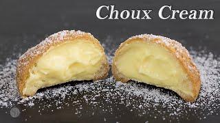 Choux Cream – Choux Au Craquelin  Ambassador Cream  Sandra Dias Recipe