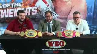 WBO JABS Podcast Father and Son boxing legacy. Felix Tuto Zabala Jr. and Félix Clovis Zabala III