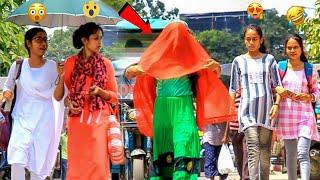 Ghoonghat  Walking Ladies Style Prank 2022  ‎ Amazing Reaction  @gmasstv