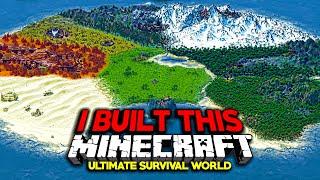 I Transformed Minecraft Into The ULTIMATE Survival World  Full Movie 6000+ HOURS