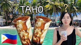 We  tried filipinofood Taho