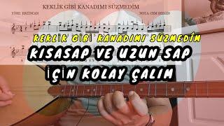 KEKLİK GİBİ KANADIMI SÜZMEDİM #solfej Bağlamadersi