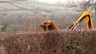 Hedge Cutting with McConnel PA 55.