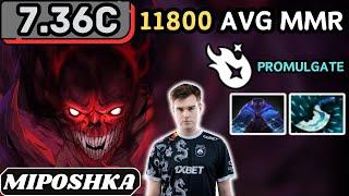 7.36c - Miposhka SHADOW DEMON Hard Support Gameplay - Dota 2 Full Match Gameplay