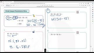 Temel Matematik- Ortak Çarpan Parantezine Sayıları ALma