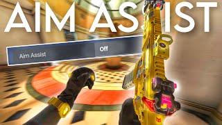 I TURNED OFF AIM ASSIST IN COMBAT MASTER....bad idea?