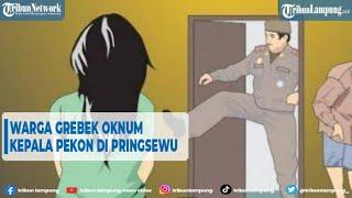 Oknum Kepala Pekon Di Pringsewu Digerebek Warga @TRIBUNLAMPUNGNEWSVIDEO