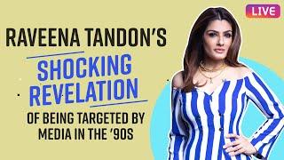 Raveena Tandon on shooting Tip Tip Barsa Paani media targeting her in 90s Yash & KGF 2  Pinkvilla