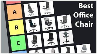 The Best Office Chair Tier List