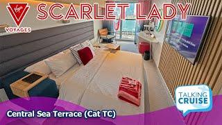 Scarlet Lady  Central Sea Terrace Tour Cat TC