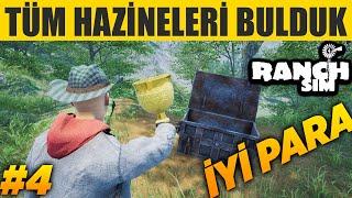 BÜTÜN HAZİNELERİ BULUP GÖREVLERİ BİTİRDİM  RANCH SİMULATOR