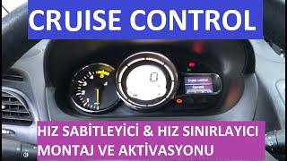 Megane 3  Fluence Cruise Control Kurulumu Hız Sabitleyici & Hız Sınırlayıcı Sonradan Kurulumu