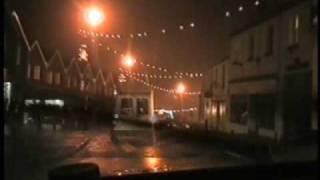 Driving Through Cinderford Gloucestershire England  2nd December 1995